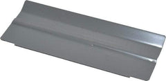 Vidmar - Tool Box Steel Drawer Divider - 4-1/4" Wide x 4-5/8" Deep x 1-7/8" High, Gray, For Vidmar Cabinets - Caliber Tooling