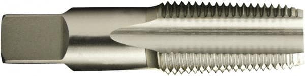 Vermont Tap & Die - 3/4-14 NPTF Thread, 5 Flute Standard Pipe Tap - 3-1/4" OAL, 1-3/8" Thread Length, 29/32" Shank Diam, Bright Finish, High Speed Steel - Exact Industrial Supply