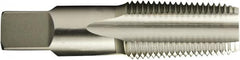 Vermont Tap & Die - 3/4-14 NPT Thread, 5 Flute Standard Pipe Tap - 3-1/4" OAL, 1-3/8" Thread Length, 29/32" Shank Diam, Bright Finish, High Speed Steel - Exact Industrial Supply