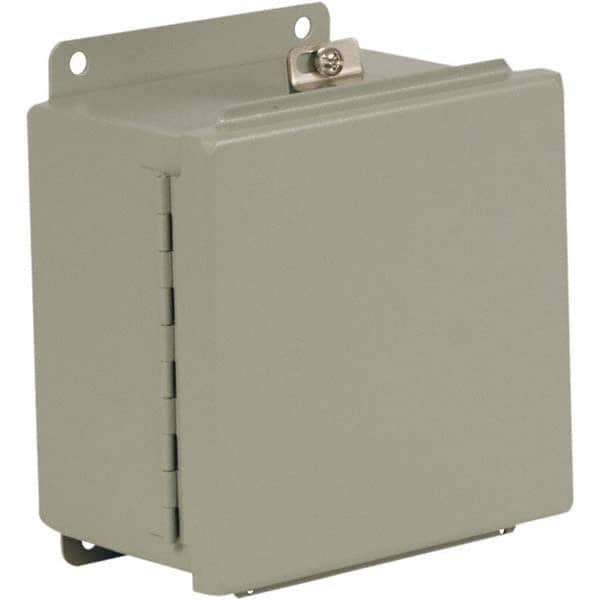 Wiegmann - NEMA 4 Steel Standard Enclosure with Continuous Hinge Cover - Caliber Tooling