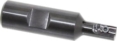 Carmex - 0.54" Cut Diam, 0.77" Max Depth of Cut, 3/4" Shank Diam, Indexable Thread Mill - Insert Style I/E, 14mm Insert Size, 1 Insert, Toolholder Style SR, 2.98" OAL - Caliber Tooling