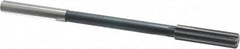 Interstate - 0.435" High Speed Steel 8 Flute Chucking Reamer - Straight Flute, 0.373" Straight Shank - Caliber Tooling