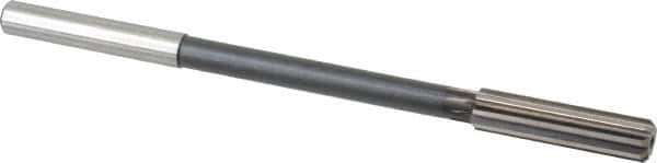 Interstate - 0.442" High Speed Steel 8 Flute Chucking Reamer - Caliber Tooling