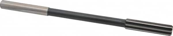 Interstate - 0.45" High Speed Steel 8 Flute Chucking Reamer - Straight Flute, 0.373" Straight Shank - Caliber Tooling