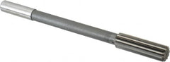 Interstate - 0.786" High Speed Steel 10 Flute Chucking Reamer - Straight Flute, 5/8" Straight Shank - Caliber Tooling