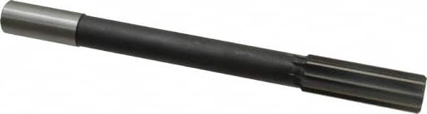 Interstate - 0.97" High Speed Steel 10 Flute Chucking Reamer - Straight Flute, 7/8" Straight Shank - Caliber Tooling