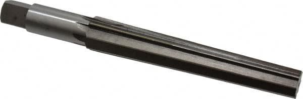 Interstate - 3/4" Small End, 0.979" Large End, 13/16" Shank, 5-1/2" Flute, Brown and Sharpe Taper Reamer #8 - Caliber Tooling