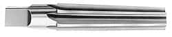 Interstate - 2.112" Small End, 2.555" Large End, 2" Tapered Shank, 8-1/2" Flute, 6MT Morse Taper Reamer - Caliber Tooling