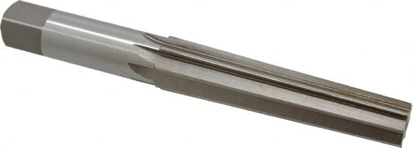 Interstate - 0.7748" Small End, 0.9881" Large End, 7/8" Straight Shank, 4-1/4" Flute, 3MT Morse Taper Reamer - Caliber Tooling