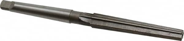 Interstate - 0.3674" Small End, 0.517" Large End, 7/16" Tapered Shank, 3" Flute, 1MT Morse Taper Reamer - Caliber Tooling