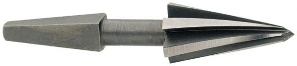 Alvord Polk - 2-17/64" Diam, 1/4" Small End Diam, Brace Shank, 3-7/8" Flute, Repairman's Reamer - Caliber Tooling