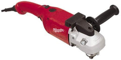 Milwaukee Tool - 7 to 9" Disc, 6,000 RPM, Electric Handheld Disc Sander - 2.25 hp, 120 Volts - Caliber Tooling