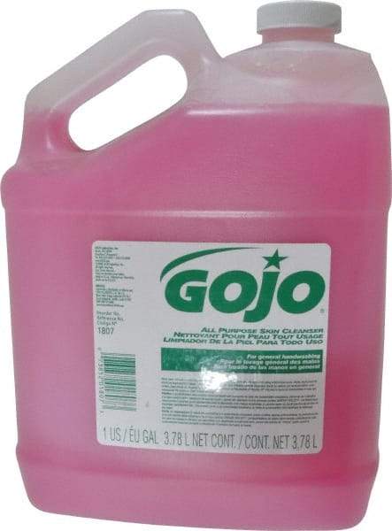 GOJO - 1 Gal Bottle Liquid Hand Cleaner - Pink - Caliber Tooling