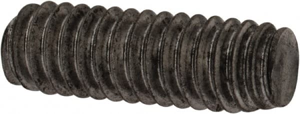 Value Collection - #8-32 1/2" OAL Fully Threaded Stud - Carbon Steel, Plain Finish - Caliber Tooling