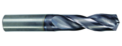 10.2mm Dia. - Solid Carbide 3xD High Performance Drill-TiAlN - Caliber Tooling