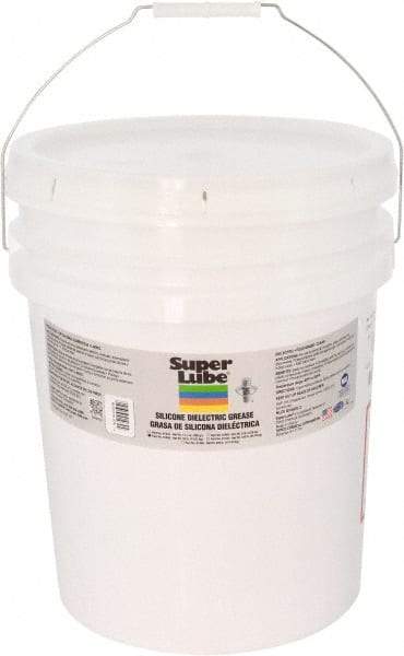 Synco Chemical - 30 Lb Pail Silicone General Purpose Grease - Translucent White, Food Grade, 500°F Max Temp, NLGIG 2, - Caliber Tooling