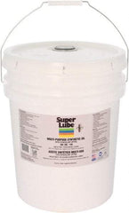 Synco Chemical - 5 Gal Pail Synthetic Multi-Purpose Oil - -42.78 to 232.22°F, SAE 85W, ISO 150, 681.5 SUS at 40°C, Food Grade - Caliber Tooling