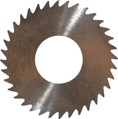 RobbJack - 1-1/4" Diam x 0.0156" Blade Thickness x 1/2" Arbor Hole Diam, 36 Tooth Slitting and Slotting Saw - Arbor Connection, Right Hand, Uncoated, Solid Carbide, Concave Ground - Caliber Tooling