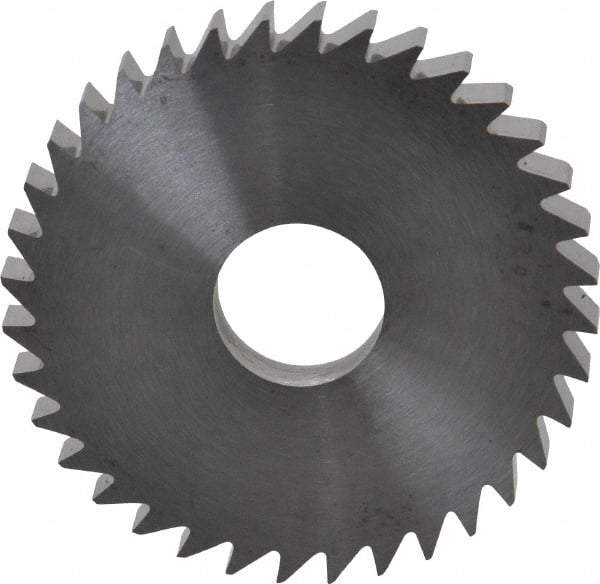 RobbJack - 1-3/4" Diam x 3/16" Blade Thickness x 1/2" Arbor Hole Diam, 36 Tooth Slitting and Slotting Saw - Arbor Connection, Right Hand, Uncoated, Solid Carbide, Concave Ground - Caliber Tooling