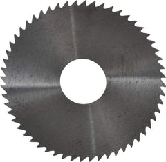 RobbJack - 2-1/4" Diam x 0.0312" Blade Thickness x 5/8" Arbor Hole Diam, 56 Tooth Slitting and Slotting Saw - Arbor Connection, Right Hand, Uncoated, Solid Carbide, Concave Ground - Caliber Tooling