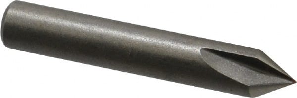 Keo - 1/4" Head Diam, 1/4" Shank Diam, 3 Flute 60° High Speed Steel Countersink - Caliber Tooling