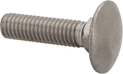 Value Collection - M6x1 25mm Length Under Head, Standard Square Neck, Carriage Bolt - Austenitic Grade A2 Stainless Steel, - Caliber Tooling