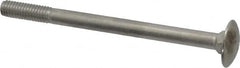 Value Collection - M6x1 80mm Length Under Head, Standard Square Neck, Carriage Bolt - Austenitic Grade A2 Stainless Steel, - Caliber Tooling