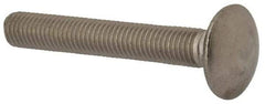 Value Collection - M10x1.5 70mm Length Under Head, Standard Square Neck, Carriage Bolt - Austenitic Grade A2 Stainless Steel, - Caliber Tooling