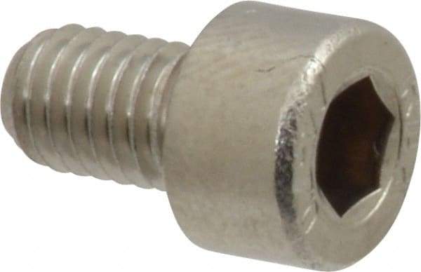 Value Collection - M5x0.80 Metric Coarse Hex Socket Drive, Socket Cap Screw - Grade 316 & Austenitic A4 Stainless Steel, Uncoated, Fully Threaded, 8mm Length Under Head - Caliber Tooling