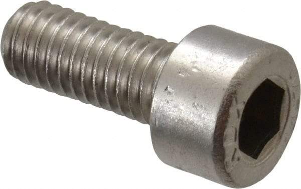 Value Collection - M5x0.80 Metric Coarse Hex Socket Drive, Socket Cap Screw - Grade 316 & Austenitic A4 Stainless Steel, Uncoated, Fully Threaded, 12mm Length Under Head - Caliber Tooling