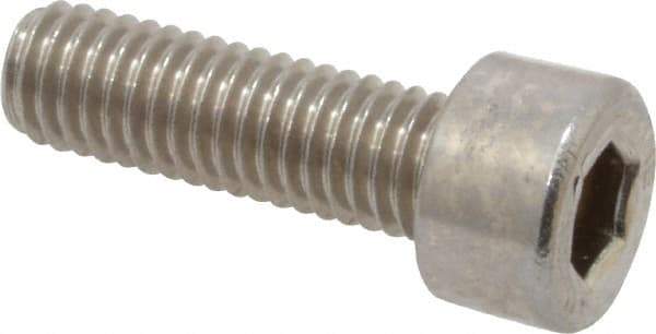 Value Collection - M5x0.80 Metric Coarse Hex Socket Drive, Socket Cap Screw - Grade 316 & Austenitic A4 Stainless Steel, Uncoated, Fully Threaded, 16mm Length Under Head - Caliber Tooling