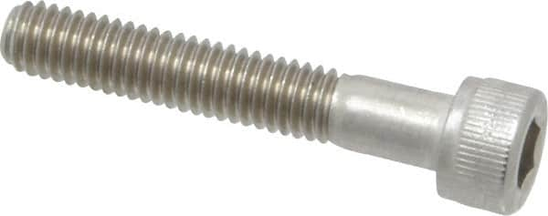 Value Collection - M6x1.00 Metric Coarse Hex Socket Drive, Socket Cap Screw - Grade 316 & Austenitic A4 Stainless Steel, Uncoated, Partially Threaded, 35mm Length Under Head - Caliber Tooling