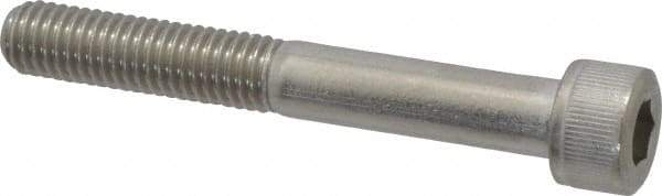 Value Collection - M8x1.25 Metric Coarse Hex Socket Drive, Socket Cap Screw - Grade 316 & Austenitic A4 Stainless Steel, Uncoated, Partially Threaded, 60mm Length Under Head - Caliber Tooling