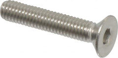 Value Collection - M3x0.50 Metric Coarse Hex Socket Drive, 90° Flat Screw - Grade 316 & Austenitic A4 Stainless Steel, Partially Threaded, 16mm OAL - Caliber Tooling