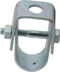 Empire - 1/2" Pipe, 3/8" Rod, Carbon Steel Adjustable Clevis Hanger - Electro Galvanized - Caliber Tooling