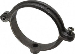 Empire - 3" Pipe, 1/2" Rod, Malleable Iron Split Ring Hanger - Black, 300 Lb Capacity - Caliber Tooling