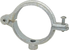 Empire - 2-1/2" Pipe, 1/2" Rod, Malleable Iron Split Ring Hanger - Electro Galvanized, 300 Lb Capacity - Caliber Tooling