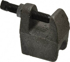 Empire - 3/4" Max Flange Thickness, 5/8" Rod Top Beam Clamp - 550 Lb Capacity, Ductile Iron - Caliber Tooling