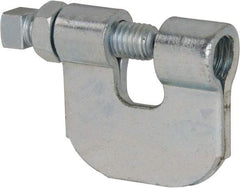 Empire - 3/4" Max Flange Thickness, 5/8" Rod C-Clamp with Locknut - 550 Lb Capacity, Carbon Steel - Caliber Tooling