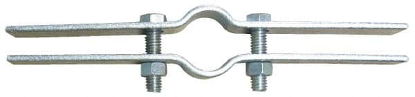 Empire - 1-1/2" Pipe, Electro Galvanized Riser Clamp - 250 Lb Capacity, Carbon Steel - Caliber Tooling