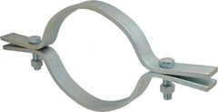 Empire - 8" Pipe, Electro Galvanized Riser Clamp - 2,500 Lb Capacity, Carbon Steel - Caliber Tooling