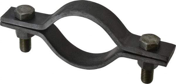 Empire - 2-1/2" Pipe, Standard Pipe Clamp - Black, 1,040 Lb Capacity, Carbon Steel - Caliber Tooling