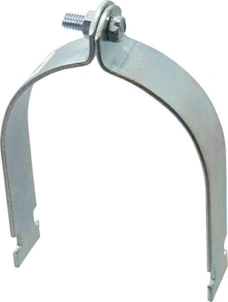 Empire - 4" Pipe," Pipe Clamp - Electro Galvanized - Caliber Tooling