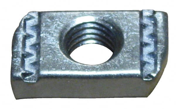 Empire - 5/8" Rod, Electro Galvanized Carbon Steel Strut Nut - Used for Attaching Hanger Rod or Other Accessories to Strut - Caliber Tooling