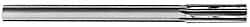 Hertel - 0.495" Solid Carbide 6 Flute Chucking Reamer - Straight Flute, 0.495" Straight Shank, 1-1/2" Flute Length, 4" OAL - Caliber Tooling