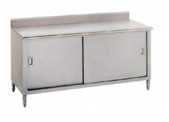 Eagle MHC - Enclosed Worktable - Stainless Steel Top, 48" Wide x 35-1/2" High - Caliber Tooling