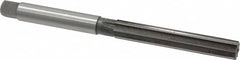 Interstate - 7/16" Diam, Straight Shank, 2-3/4" Flute, Hand Reamer - Caliber Tooling