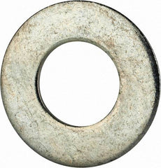 Value Collection - 5/8" Screw, Grade 2 Steel SAE Flat Washer - 21/32" ID x 1-5/16" OD, 0.121" Thick, Zinc-Plated Finish - Caliber Tooling