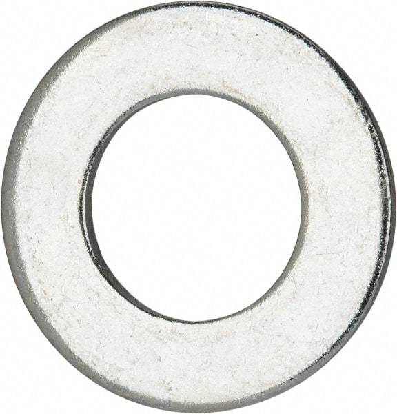 Value Collection - 1-1/4" Screw, Grade 2 Steel SAE Flat Washer - 1-3/8" ID x 2-1/2" OD, 0.192" Thick, Zinc-Plated Finish - Caliber Tooling