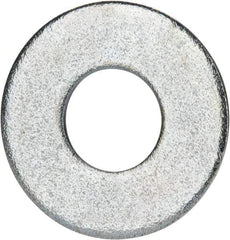 Value Collection - 9/16" Screw, Grade 2 Steel USS Flat Washer - 0.62" ID x 1.499" OD, 0.132" Thick, Zinc-Plated Finish - Caliber Tooling